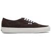 Vans Authentic Leather Durable Lightweight Breathable Low-Top Skate Shoes Unisex Sneakers Dark-Brown VN0A5KRD8DB