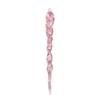 Sparkling Crystal Icicle Clear Glass Christmas Tree Ornaments Xmas Hanging Decorations Holiday Party New Year Festive Home Decor
