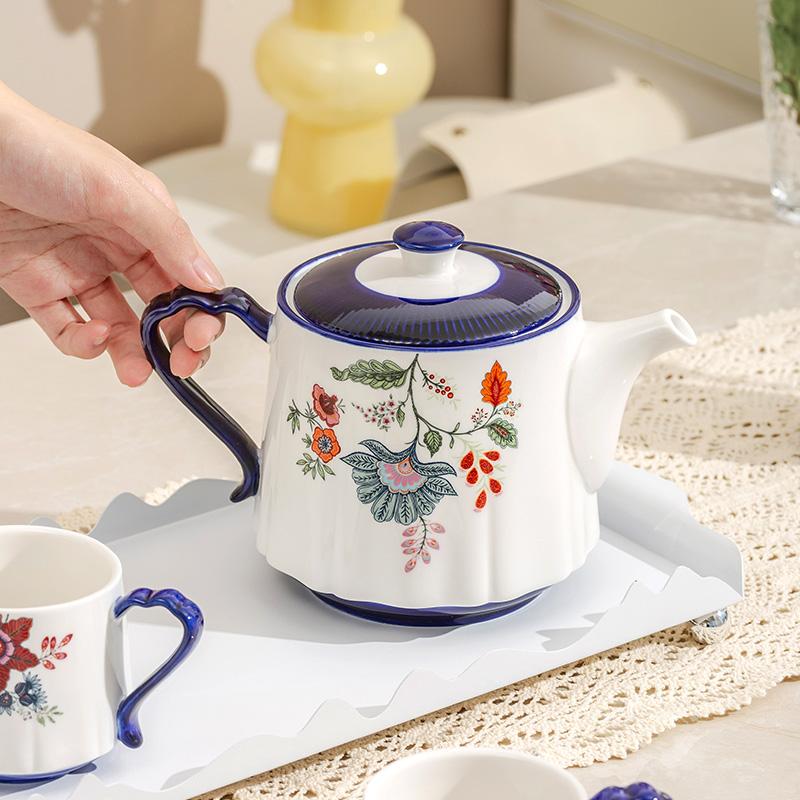 Creative Retro Style Ceramic Mugs Home Afternoon Tea Exquisite Coffee Cups High End Unique Tea Set Breakfast Milk Cup