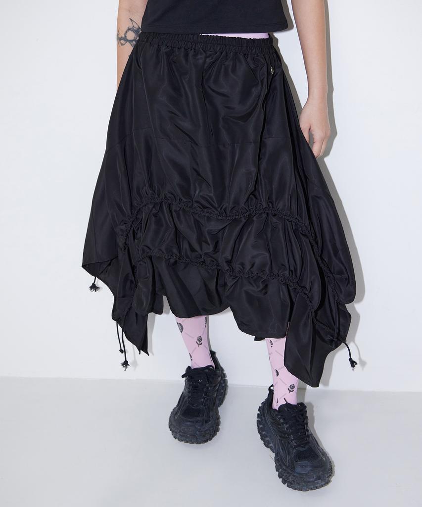 FAKIII Fakiii Cancan String Skirt_Black