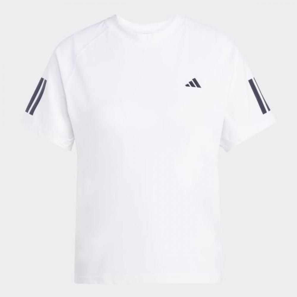 AdidaS Women S Climacool 3 STripe TenniS T ShirT