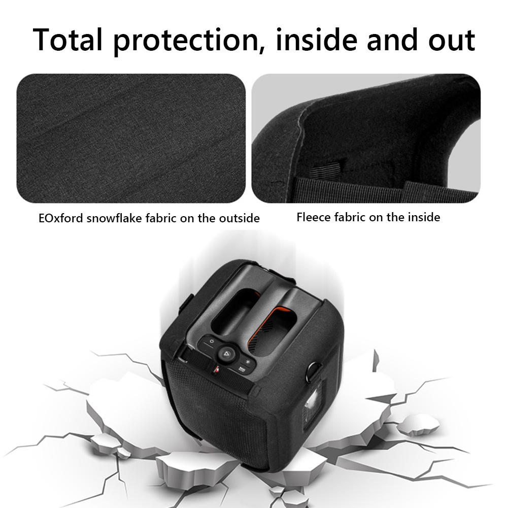 Portable Carrying Case Shockproof Speaker Tote Bag with Extra Pockets Shoulder Strap for JBL Partybox Encore Essential Speaker