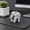 3D Printing Elephant Figurine Printed Figurine, One-Piece Molding, Cute Simulated Unique Artistic Sculpture Model, Desktop Ornament for Home,