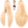 CaseEden Cosplay Wig, Premium, Smooth, Long, Straight, 80cm, Light Gold, 6140