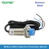LJ18A3-8-Z-BX/AX/ BY/AY/EX/DX/DZ/EZ Proximity Switch PNP NPN NO NC M18 8mm Detect Distance Inductive Approach Metal Sensor