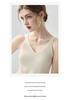 Lekasha 100% Pure Cashmere V-Neck Slim-Fit Ribbed Camisole Base Layer