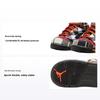 Air 5 Retro TD Plaid Baby-Sneakers Mehrfarbig Schwarz Total-Orange FD4813-008