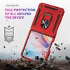 Military-grade Shockproof Phone Case For Samsung Galaxy Z Flip 7 Armor Ring Stand Holder Protective Case For Z Flip 7 FE 6 5 4 3