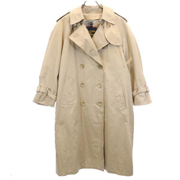 

LONDON FOG 80s vintage Long sleeve With liner trench coat 6 Khaki Women Used