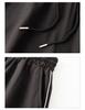 Unisex Casual Summer 2026 Sporty Two-Piece Set - Loose Fit Short-Sleeve Top & Pants