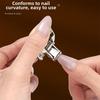 Stainless Steel Mini Nail Cutter Foldable Design Toenail Trimmer Fingernail Clippers  Home Use