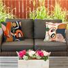 1Pc Contemporary Style Abstract Art Pillow Cover, 18X18 Inches, Suitable For Living Room Sofas