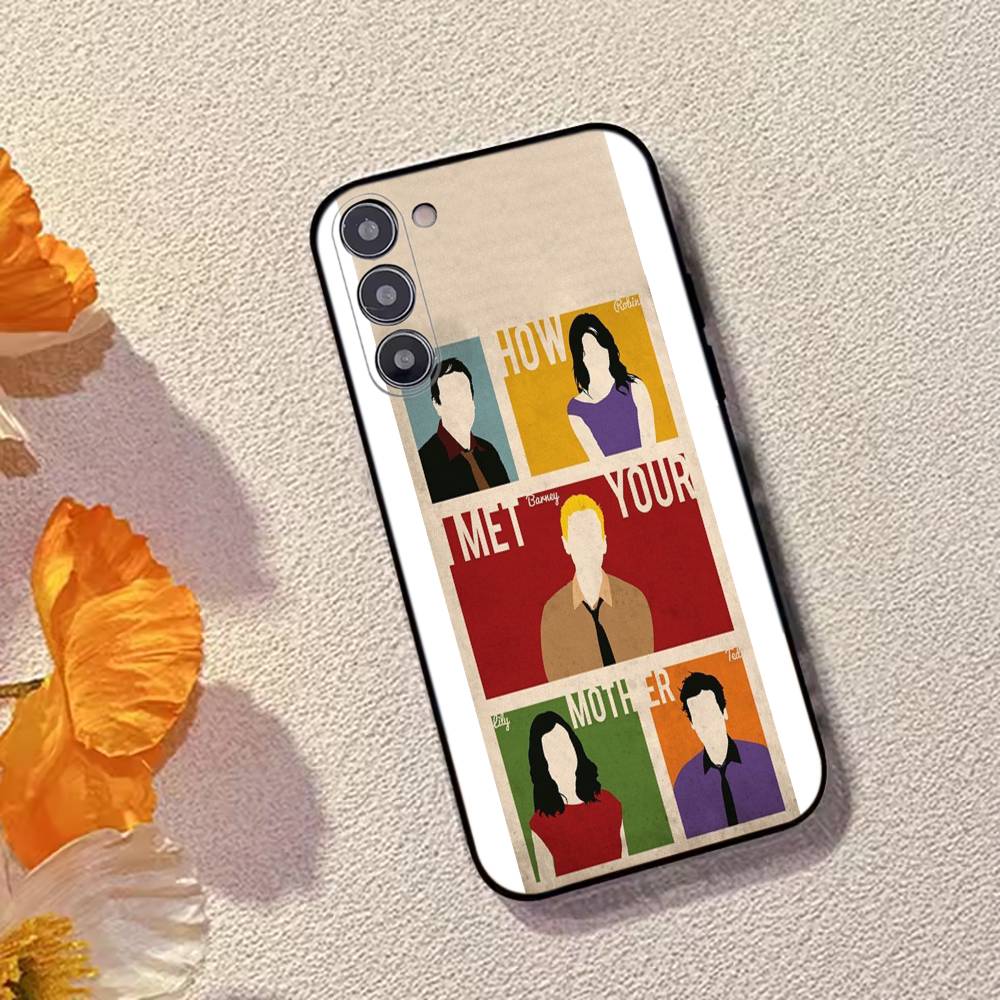 H-How I Met Your Mother Himym Phone Case For Samsung Galaxy A73,A72,A71,A70,A53,A52,A51,Soft Silicone Black Cover