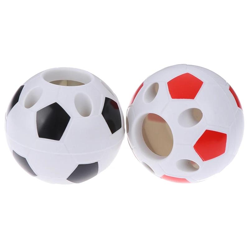 Home Decoration Shape Soccer Tool Student Gifts Supplies Pen Pencil Holder Football Shape Toothbrush Holder Desktop Rack Table