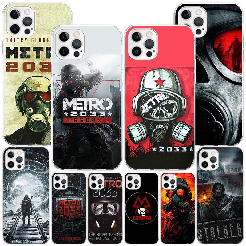 Metro 2033 Phnoe Case for Iphone 17 Air 16 16E 11 12 13 Mini 14 Plus 15 Pro Max 7 8 + SE 2020 Phone Cover Coque