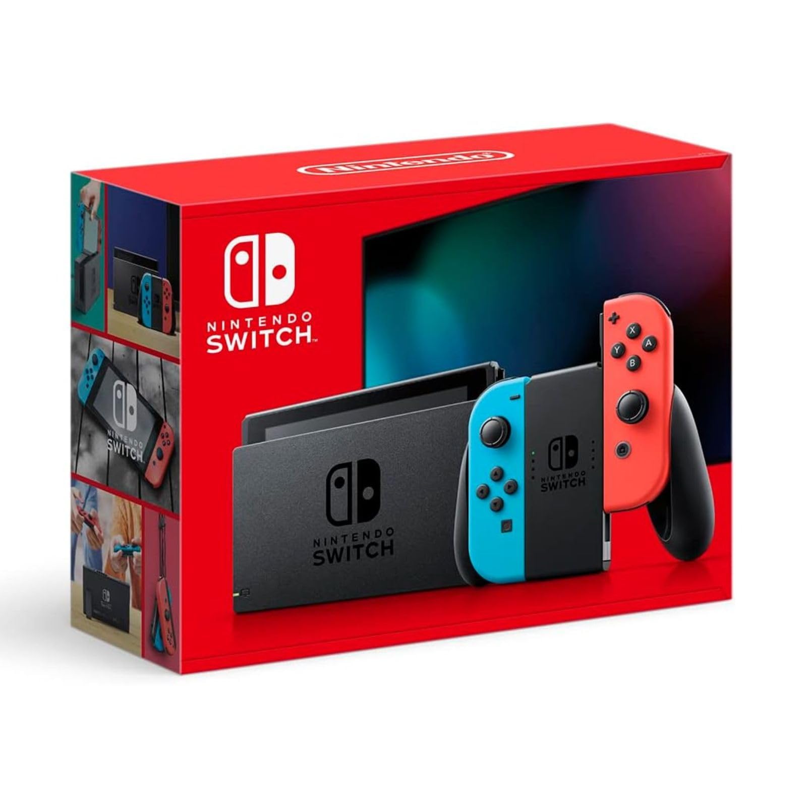 

Восстановленный Nintendo Switch Неоновый синий Неоновый красный Joy-Con (L) / (р) (обновленный)