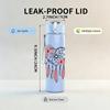 1PC Boho Dreamcatcher Letter Graphic 750ml Color Plastic Sports Water Bottle Leakproof Flip Straw Lid Suitable for Sports Office Home Use