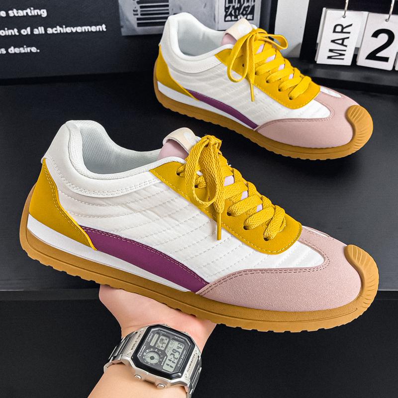 New Men's Fashion Casual Shoes Boys Students Trending Soft Sole Comfortable Sneakers Male Classic Breathable Gym Shoes