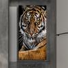 Ferocious Tiger Canvas Painting Animal Posters And Prints Modern Wall Art Pictures For Living Room Home Decoration No Frame