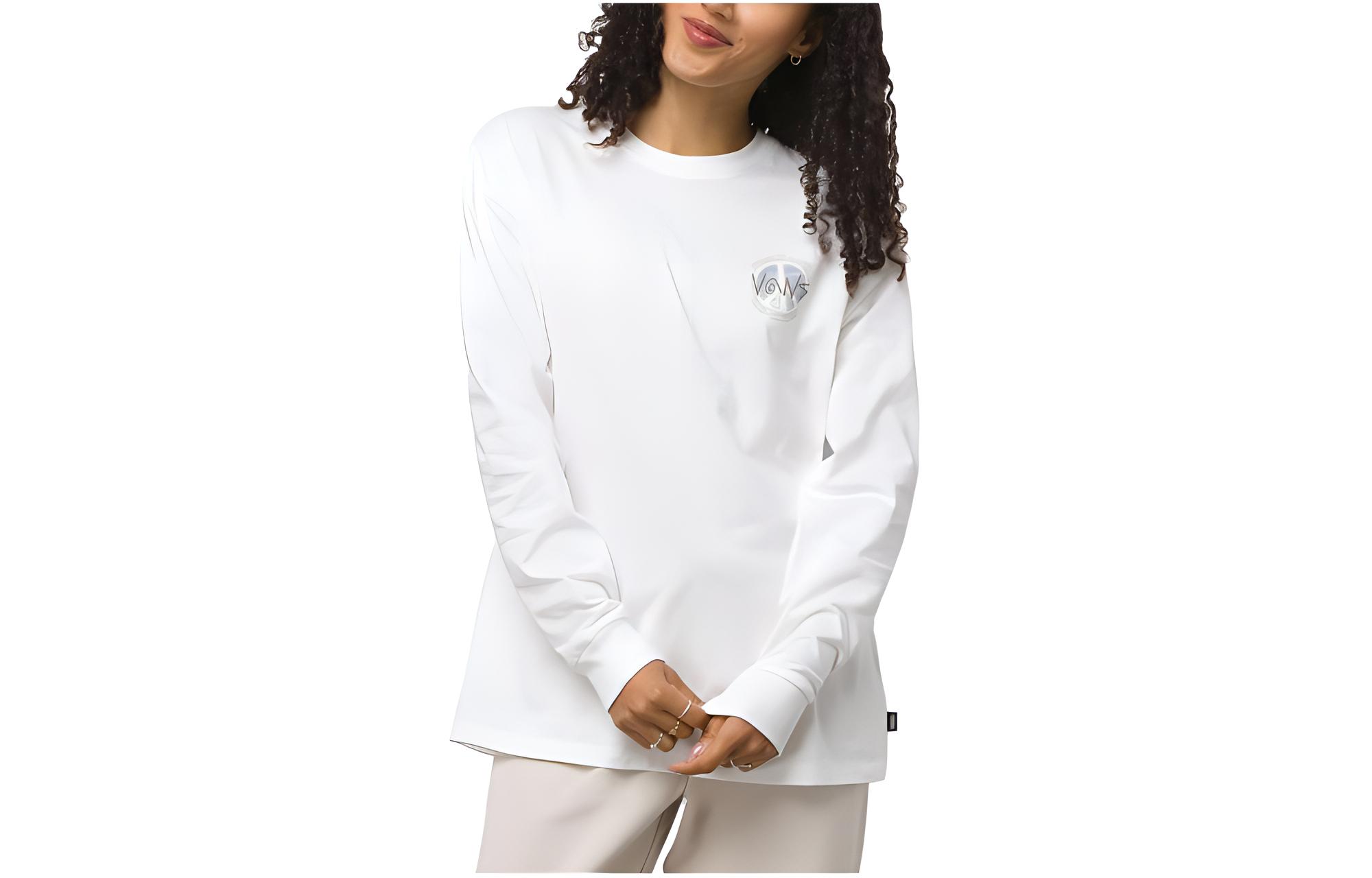 Vans Drop Shoulder Sleeve T Shirt Women s VN00036VFS8 S