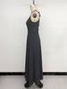 2026 French Retro Polka Dot Sleeveless Backless Dress