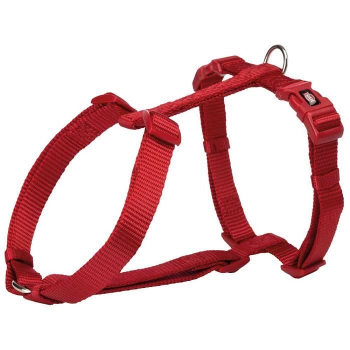 Harnais Premium - TRIXIE - XL-XXL - 85-130 cm - 38 mm - Rouge