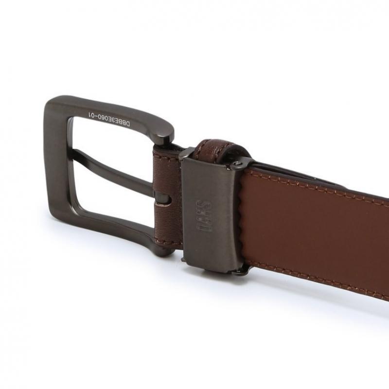 Daks Brown Premium Cowhide Bizo Belt Dbbe6e060w3