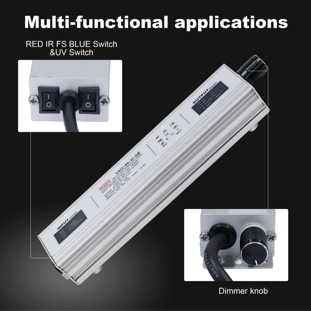EU Stock 3000K 5000K UV IR Red Full Spectrum LED Grow Light LM301H EVO 85W LED Grow Light