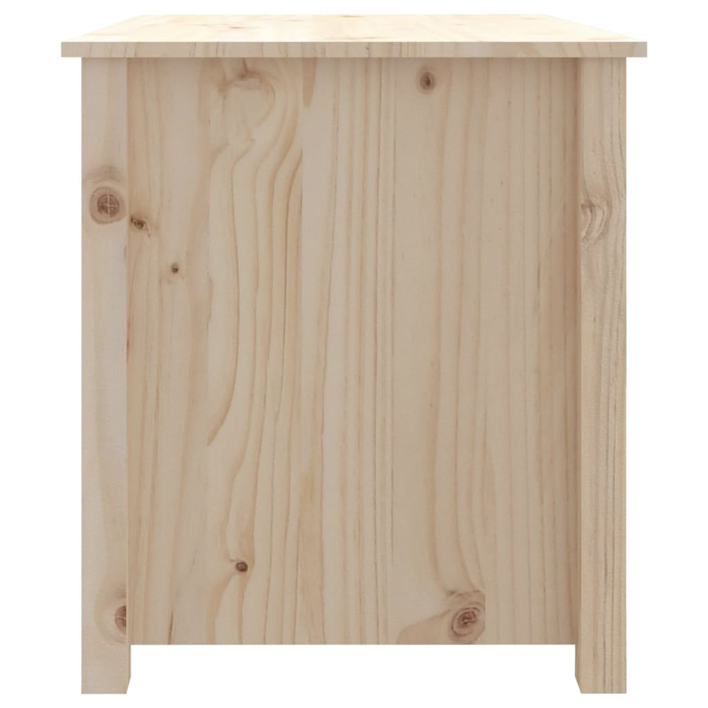 Vidaxl Coffee Table, 71X49X55 Cm, Solid Pine Wood