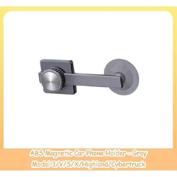 Magnetic Car Phone Holder For Tesla Model 3/Y/Highland/Juniper 360 Degree Rotation Bracket Screen Side Mount For Magsafe iPhone