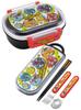Skater Lunch 1 with Fluffy Meal Made In Kids' Box, Tier, 360ml, Inner, Dome-Shaped, Container, Antibacterial, Japan, Pokémon 23, Pokémon QAF2BAAG-A