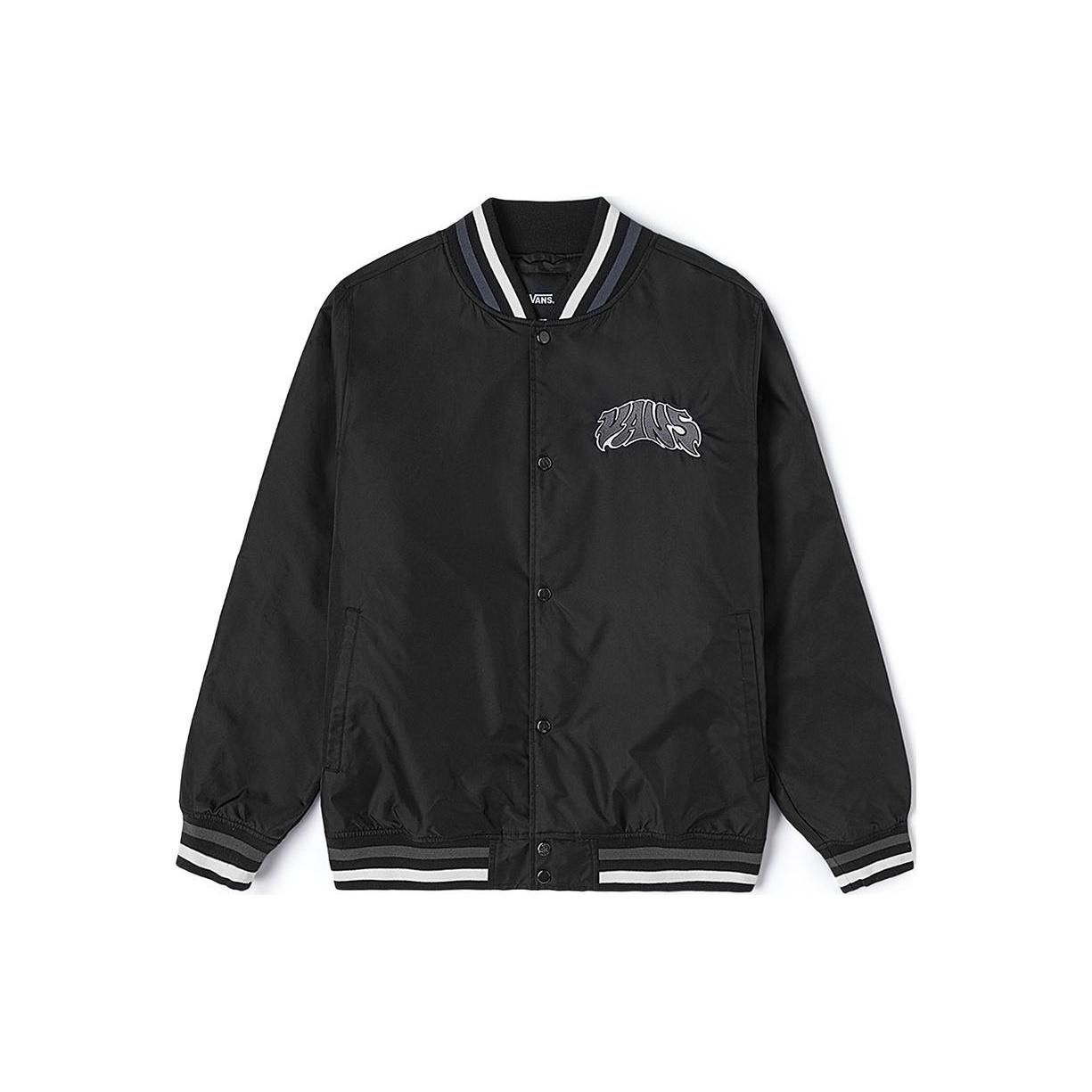 Vans Dunton Baseball Jacket Black Men s VN000G81BLK XXL