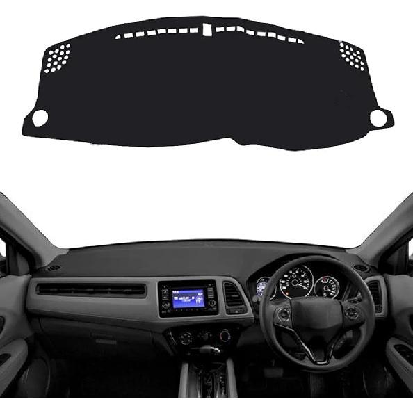 Fit for Honda Vezel 2014-2019,Dash Cover,Interior Dash Covers,Non-Slip Dashboard Cover Mat,Car Interior Accessories Rhd Red Edge