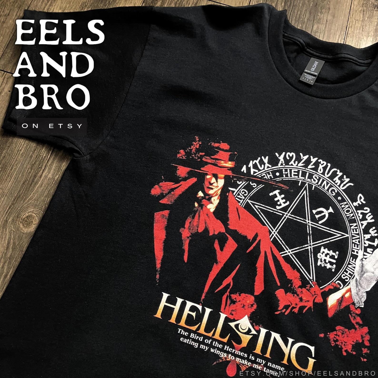ALUCARD HELLSING cotton tee - (choose your t-shirt or sweatshirt option) S