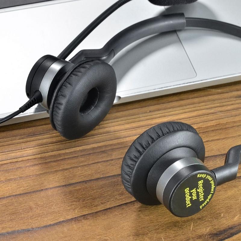 Soft Foam Ear Pads Ear Cups Cover for Biz2300 USB Duo/Biz2300QD Headphone Block Out Noise, Improve Sound Experience