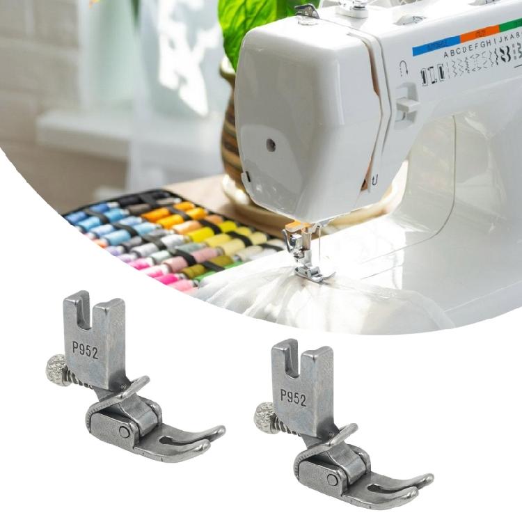 2PCS Steel Metal Presser Feet for P952 Industrial Sewing Machine Easy Installatation  Professional Sewing Presser Foot