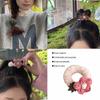 Hair Ties Woolen Flower Styling Plush Elastic Comfortable Hairs Rope Easy Matching Lovely Straight Curly Party Winter