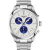 Genuine TISSOT Tissot PR100 Chronograph Battery Operated Quartz White Dial Swiss Made 100m Water Resistant T150.417.11.011.00 T1504171101100