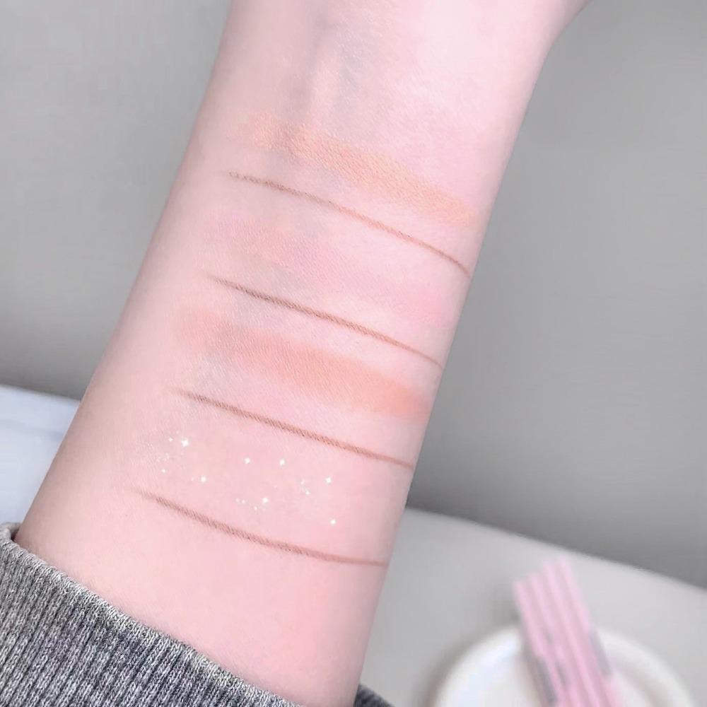 Doppelseitiger Lying Silkworm Eyeliner Stift Diamant Glitzer Matt Aegyosal Stift Aufhellende Creme Lidschatten Highlighter Augen Make-up