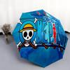 1 PC Automatic Folding Umbrella - Anime One Piece Pattern Portable Foldable Design With 8 Ribs Christmas Birthday Gifts