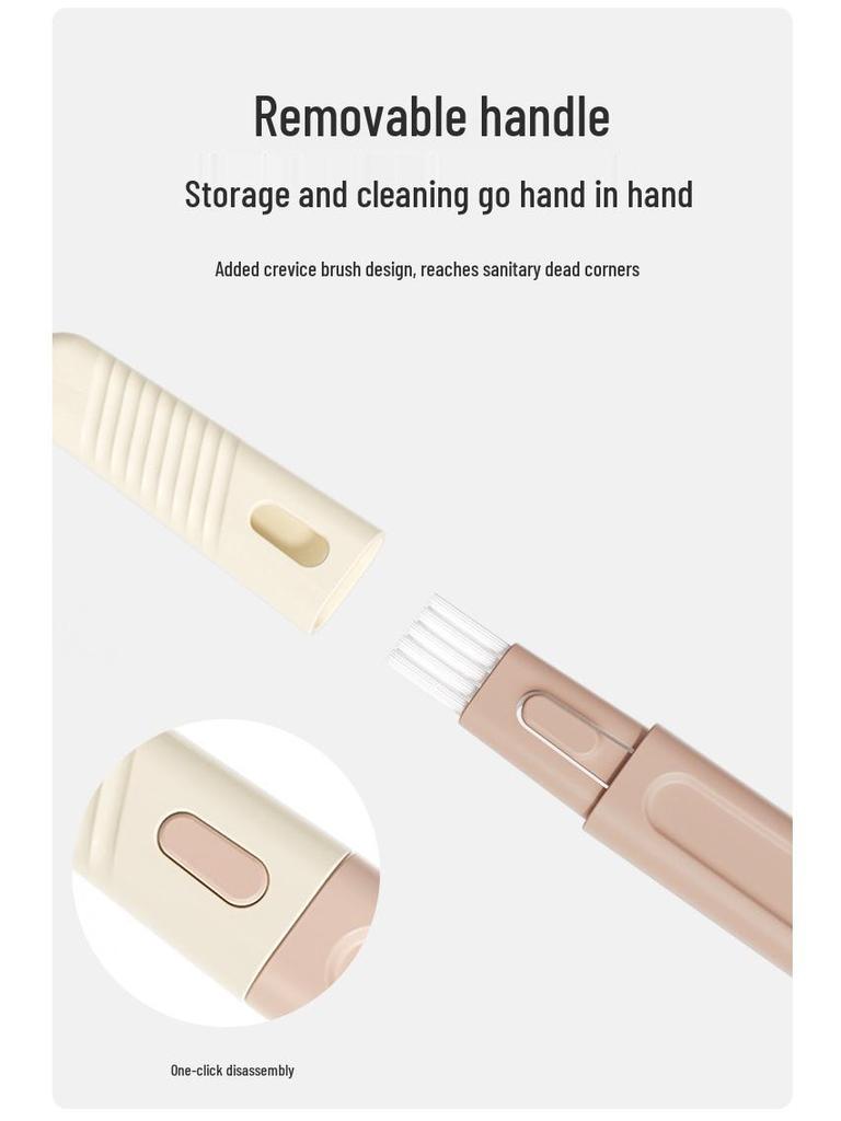 6-in-1 Silicone Baby Bottle & Nipple Cleaner with Drain