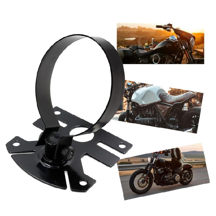 Gauge Mount Holder Instrument Stand Adjustable Gauge Meter Holder 2in/52mm Diameter Gauge Mount Bracket