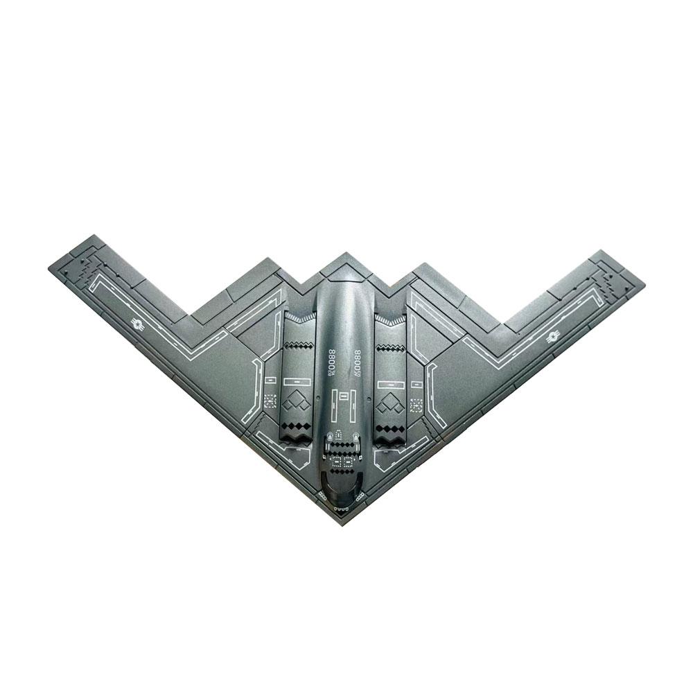 

1/200 Scale Plane US Air Force B2 B-2 A Ghost Bomber ABS Die-Cast Aircraft Model Toy Collection Gift Display серый