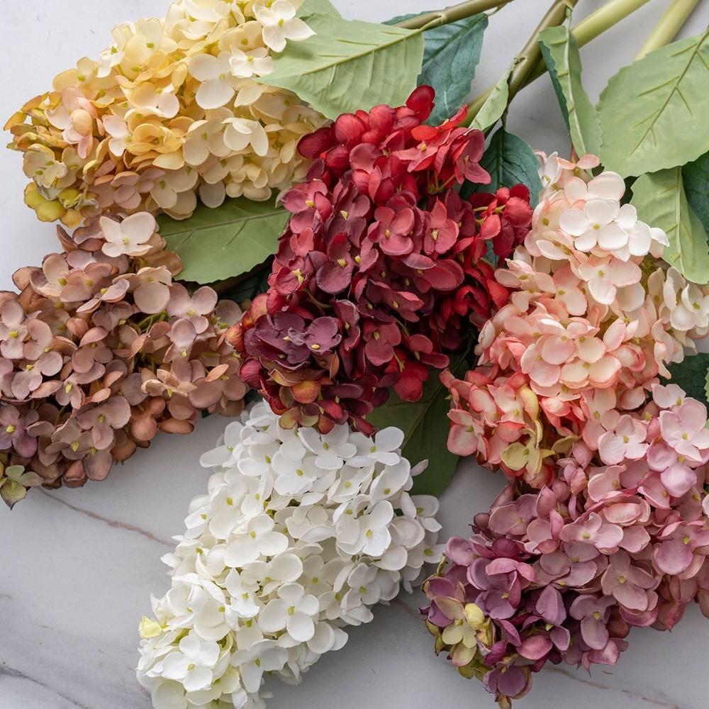 New 70 Cm Artificial Lilac Flower Floral Display Pink Artificial Faux Plants Simulation Fake Flower Wedding Decoration