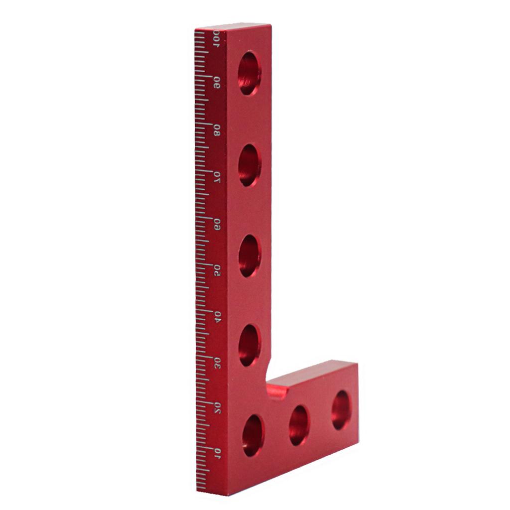 Woodworking Positioning Square Aluminum Alloy 90 Degree Angle Measuring Tool Carpentry L Ruler