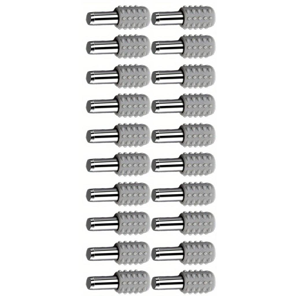 100x Shelf Pins Rubber Sleeve Portable Versatile Nonslip Hardware Cabinet Laminate Support