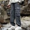 JEEP SPIRIT Men's Cuffed Casual Pants