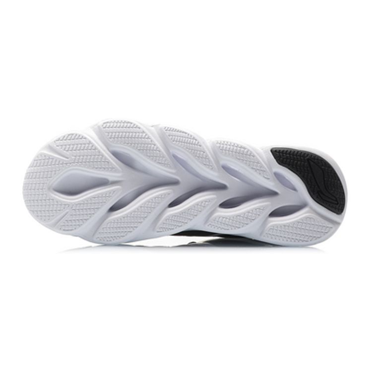 LiNing Arc Casual Comfortable Shock Absorption Breathable Low-Top Running Shoes Kids Sneaker Black YKFQ054-1