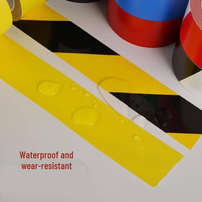 Guang Li Xin PVC Black & Yellow Warning Tape