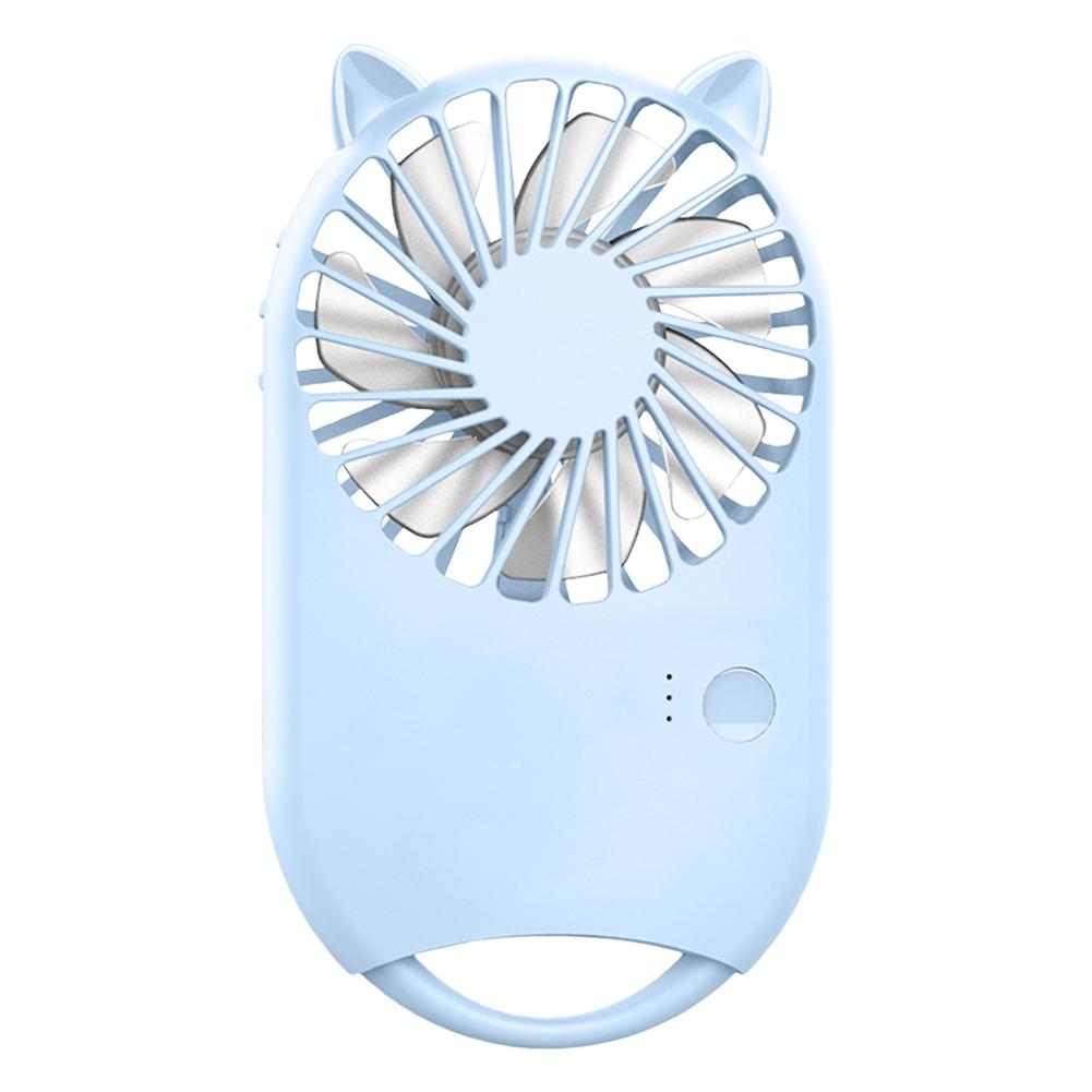 Mini Portable Fan 3 Speeds Handheld Fan USB Rechargeable Personal Fan Travel Essentials for Women Girls